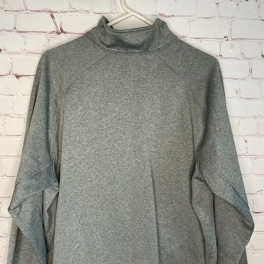 The‎ North Face Gray Long Sleeve 1/2 Zip MockNeck Sweatshirt Men M Vietnam